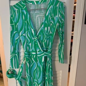 Lilly Pulitzer wrap dress